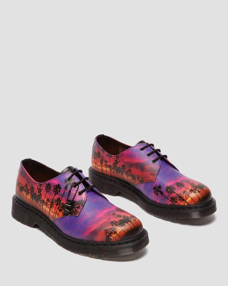 Zapatos Oxford Dr Martens 1461 Los Angeles Leather Hombre Multicolor  España |  82534-QCVP