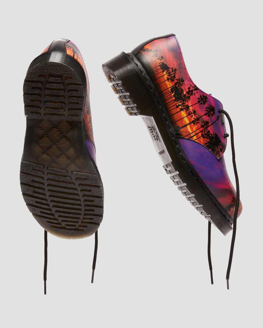 Zapatos Oxford Dr Martens 1461 Los Angeles Leather Hombre Multicolor  España |  82534-QCVP