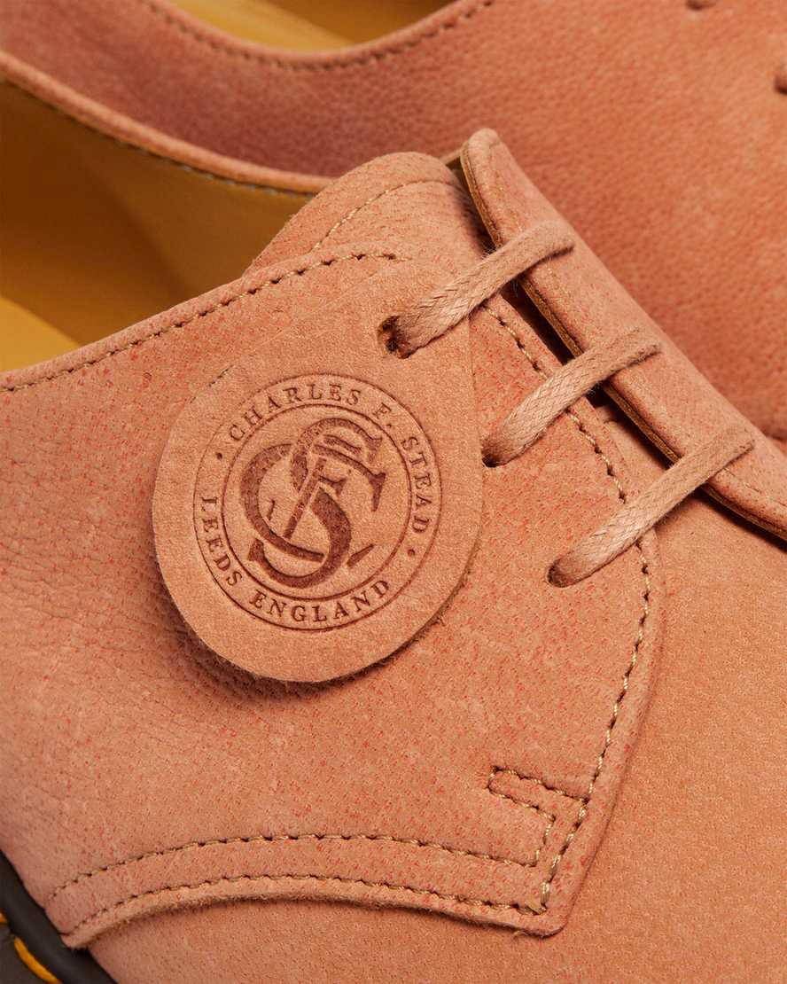 Zapatos Oxford Dr Martens 1461 Made in England Nubuck Leather Mujer Rosas  España |  42381-VSHO