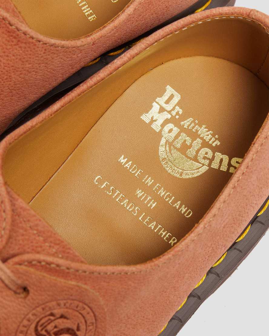 Zapatos Oxford Dr Martens 1461 Made in England Nubuck Leather Mujer Rosas  España |  42381-VSHO
