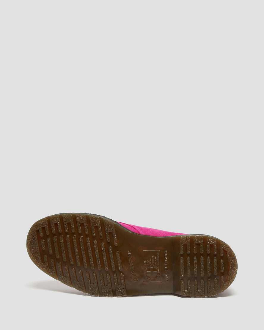 Zapatos Oxford Dr Martens 1461 Made in England Buck Suede Mujer Rosas  España |  69815-SQXI