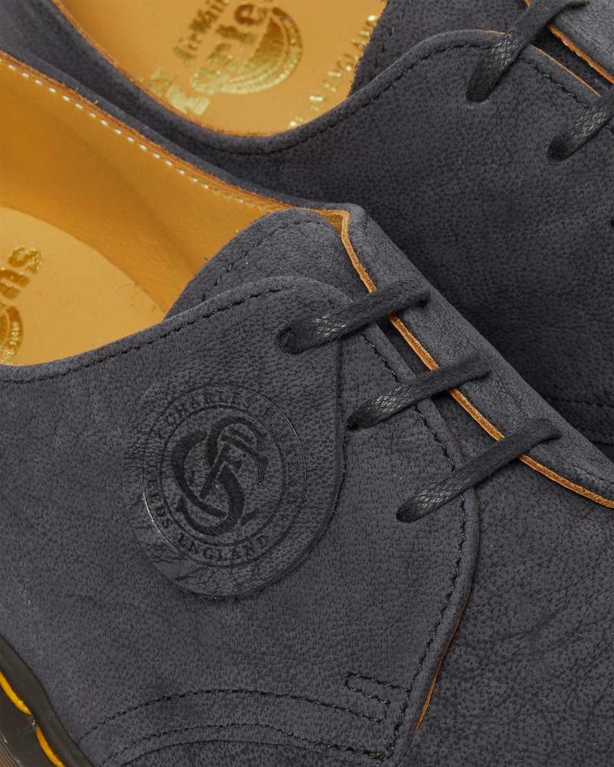 Zapatos Oxford Dr Martens 1461 Made in England Nubuck Leather Hombre Negras  España |  70316-COBA