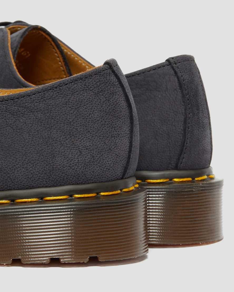 Zapatos Oxford Dr Martens 1461 Made in England Nubuck Leather Hombre Negras  España |  70316-COBA