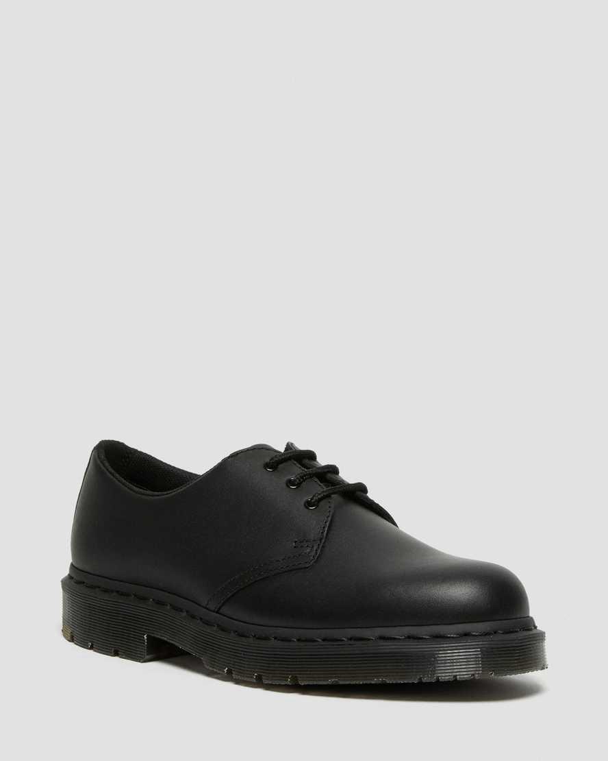 Zapatos Oxford Dr Martens 1461 Mono Slip Resistant Mujer Negras  España |  52374-ROGQ