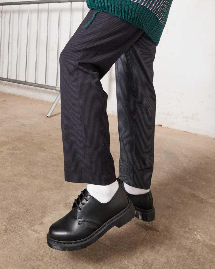Zapatos Oxford Dr Martens 1461 Mono Smooth Leather Hombre Negras  España |  71503-NQXY