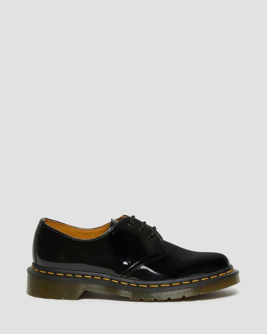 Zapatos Oxford Dr Martens 1461 Patent Leather Mujer Negras  España |  98631-TKER