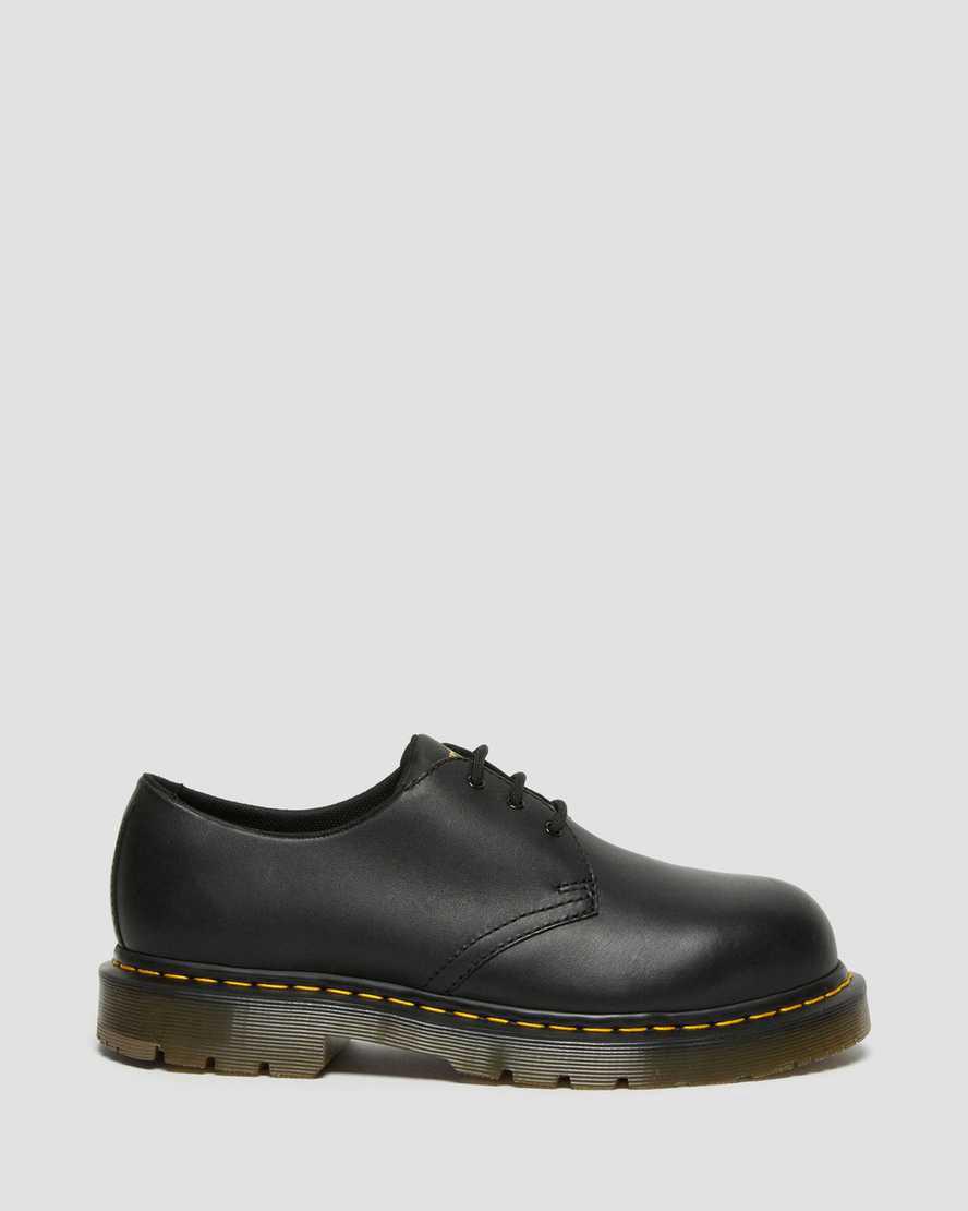 Zapatos Oxford Dr Martens 1461 Slip Resistant Steel Toe Hombre Negras  España |  87302-JKMD