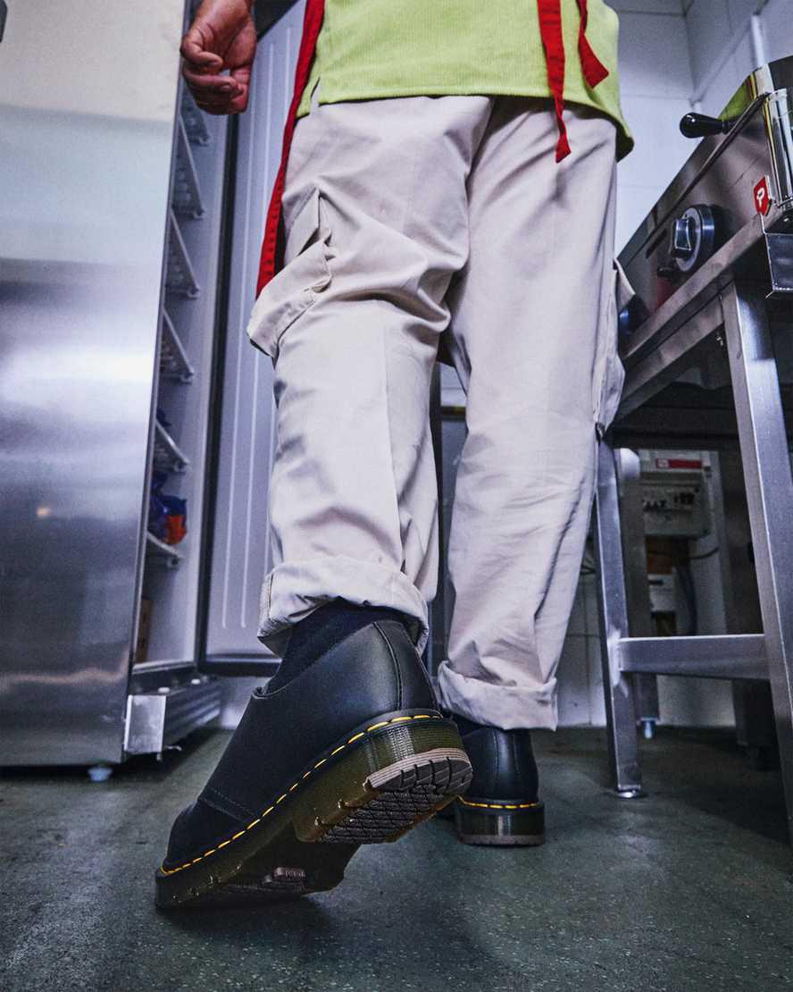 Zapatos Oxford Dr Martens 1461 Slip Resistant Steel Toe Mujer Negras  España |  94605-SQLF