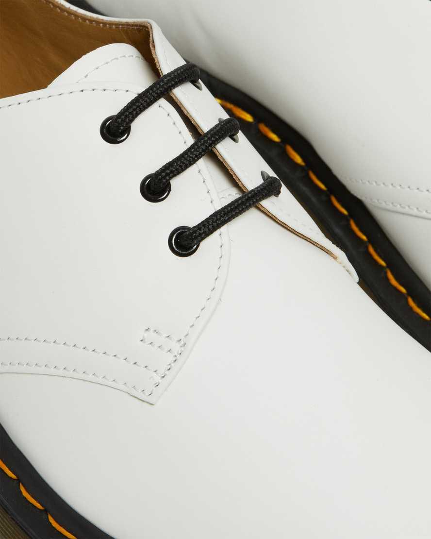 Zapatos Oxford Dr Martens 1461 Smooth Leather Hombre Blancas  España |  30261-FDCO