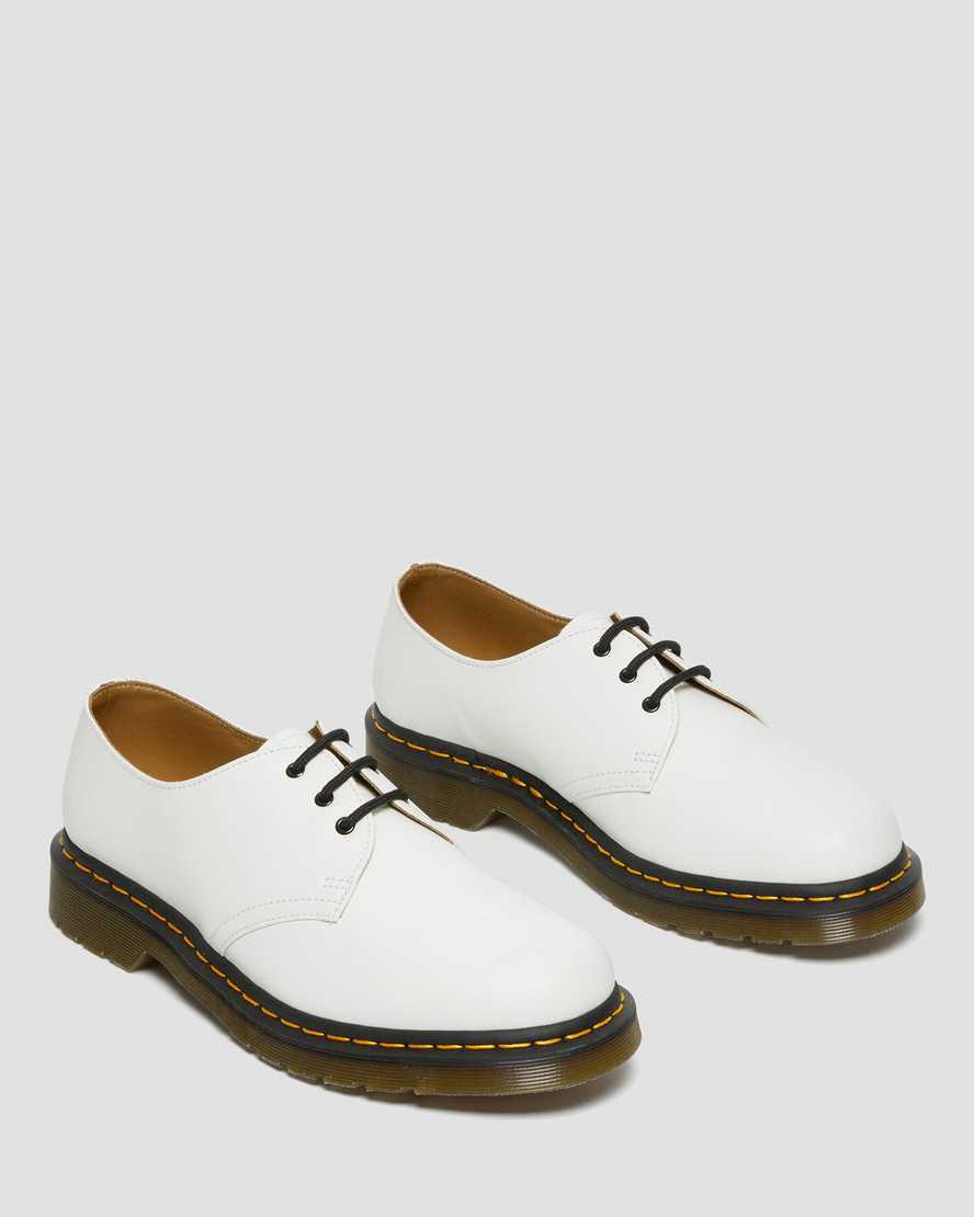 Zapatos Oxford Dr Martens 1461 Smooth Leather Hombre Blancas  España |  30261-FDCO