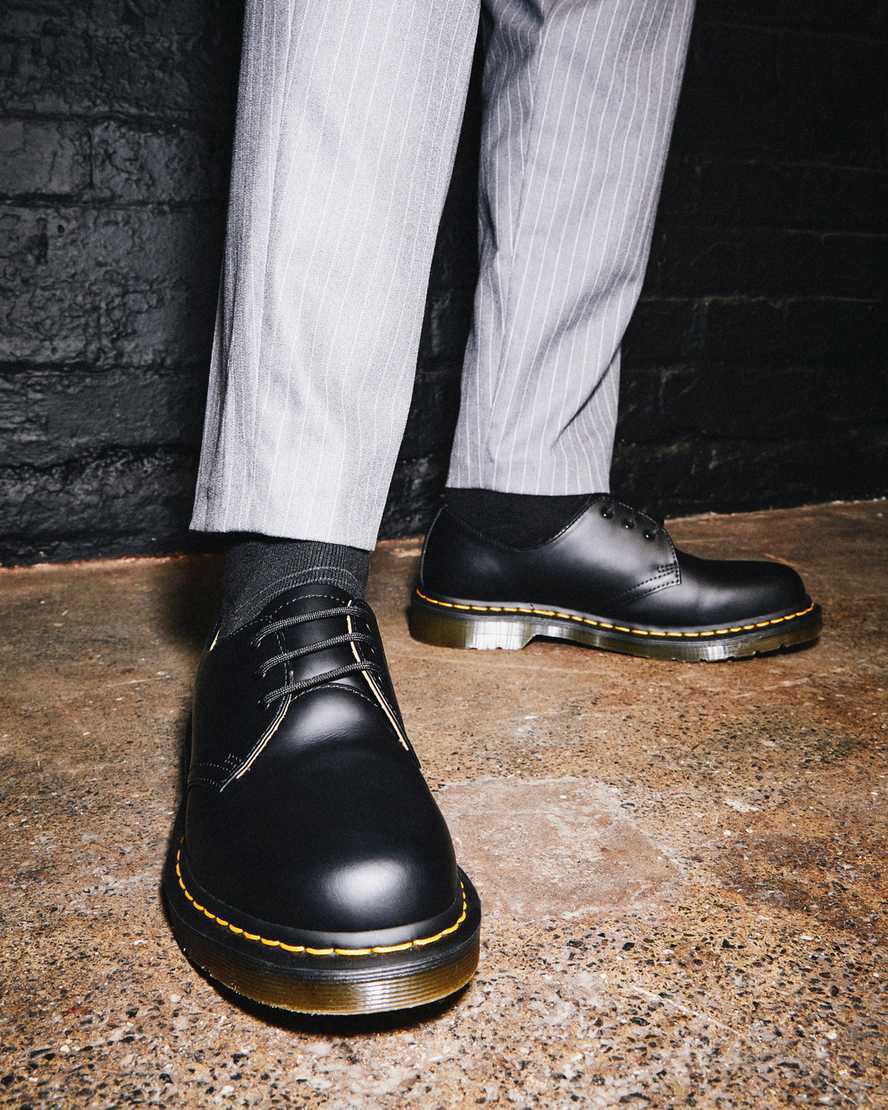 Zapatos Oxford Dr Martens 1461 Smooth Leather Hombre Negras  España |  35780-IXJL