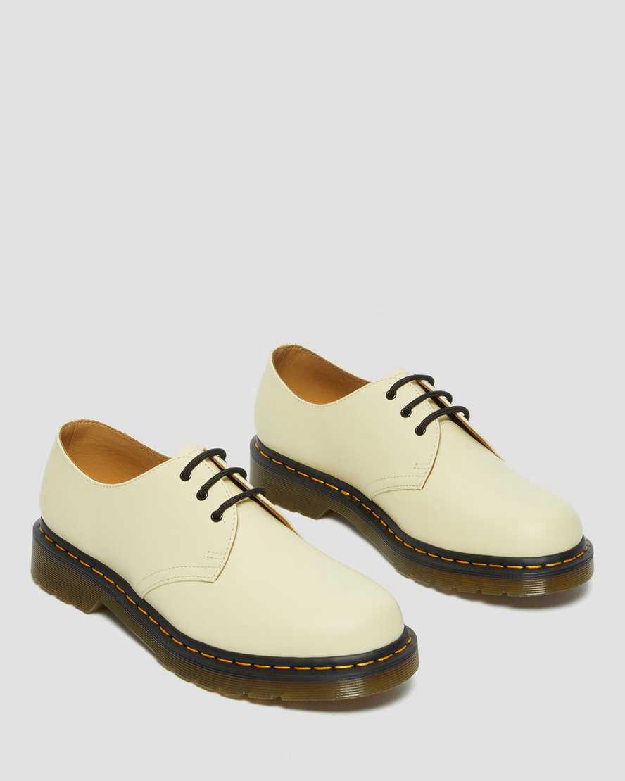 Zapatos Oxford Dr Martens 1461 Smooth Leather Hombre Marrones Creme  España |  35801-KUMQ