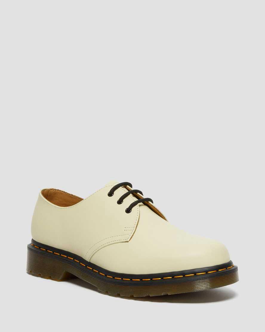 Zapatos Oxford Dr Martens 1461 Smooth Leather Hombre Marrones Creme  España |  35801-KUMQ