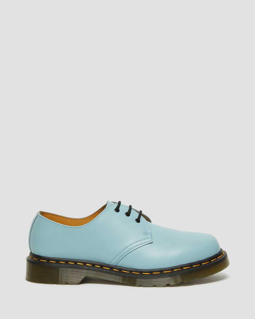 Zapatos Oxford Dr Martens 1461 Smooth Leather Mujer Azules  España |  69874-XFMO