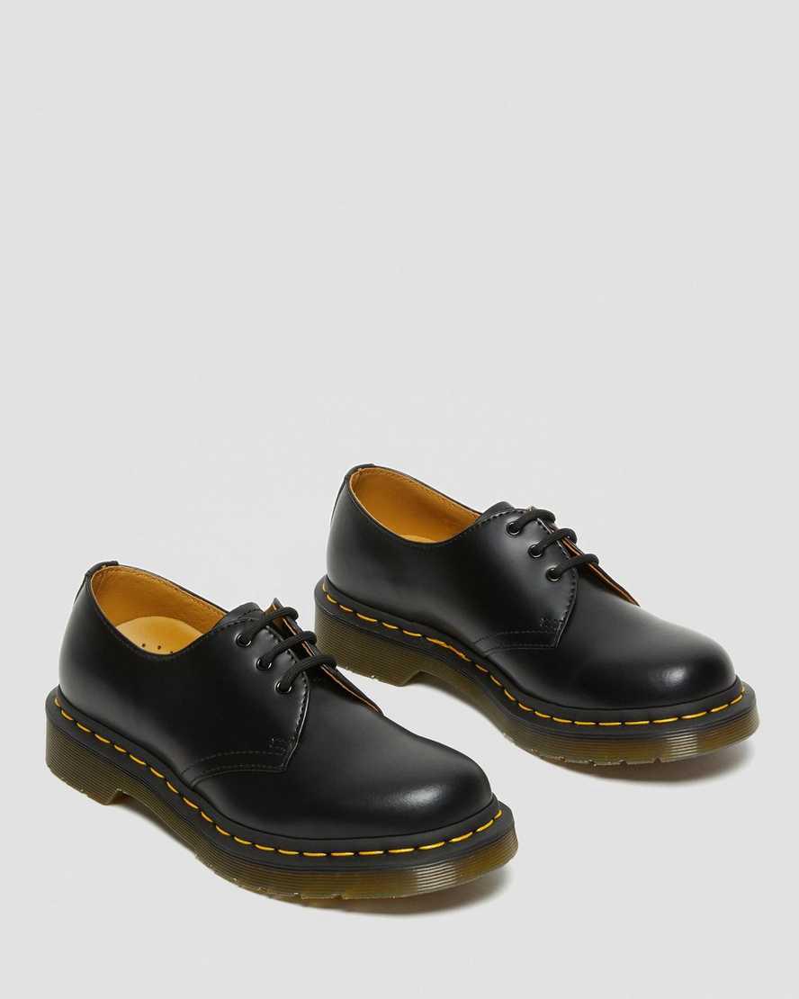 Zapatos Oxford Dr Martens 1461 Smooth Leather Mujer Negras  España |  74956-MXZQ