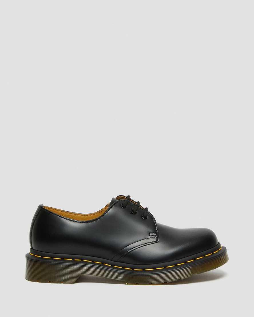 Zapatos Oxford Dr Martens 1461 Smooth Leather Mujer Negras  España |  74956-MXZQ