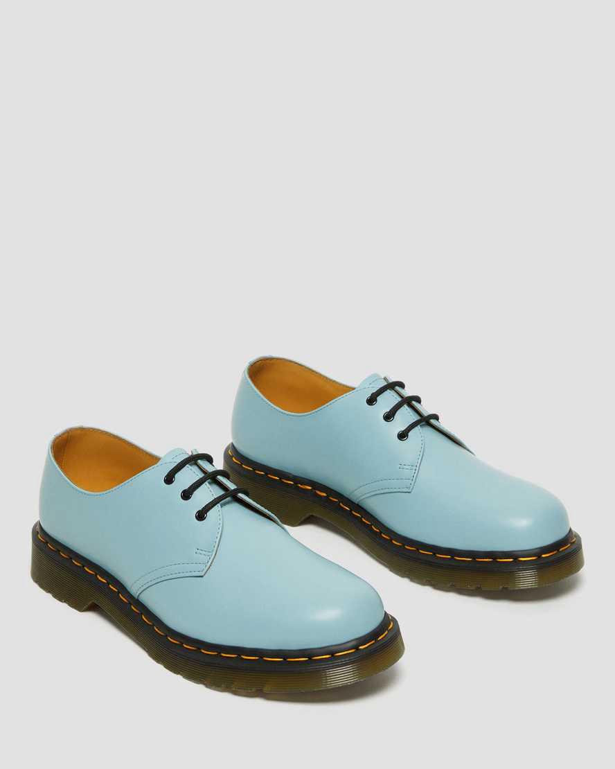Zapatos Oxford Dr Martens 1461 Smooth Leather Hombre Azules  España |  89741-VQZD