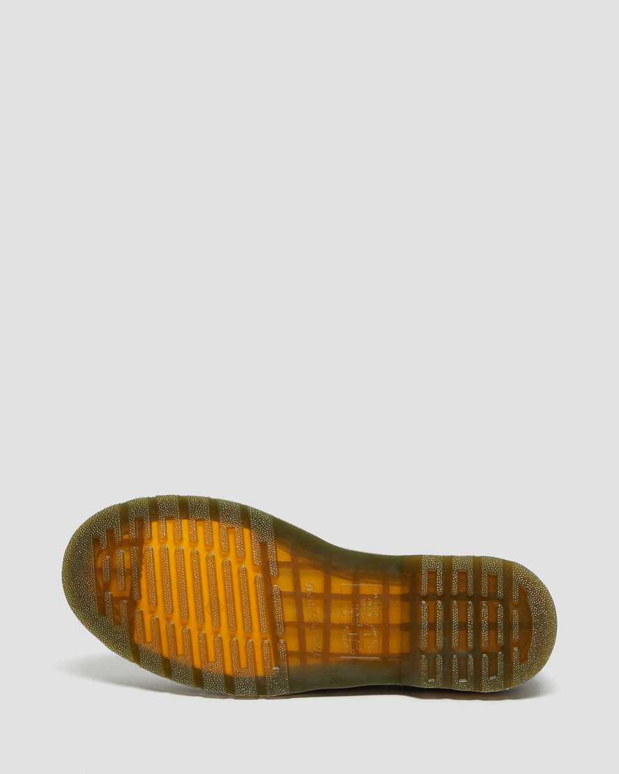 Zapatos Oxford Dr Martens 1461 Smooth Leather Hombre Kaki Verde  España |  97514-JCWZ