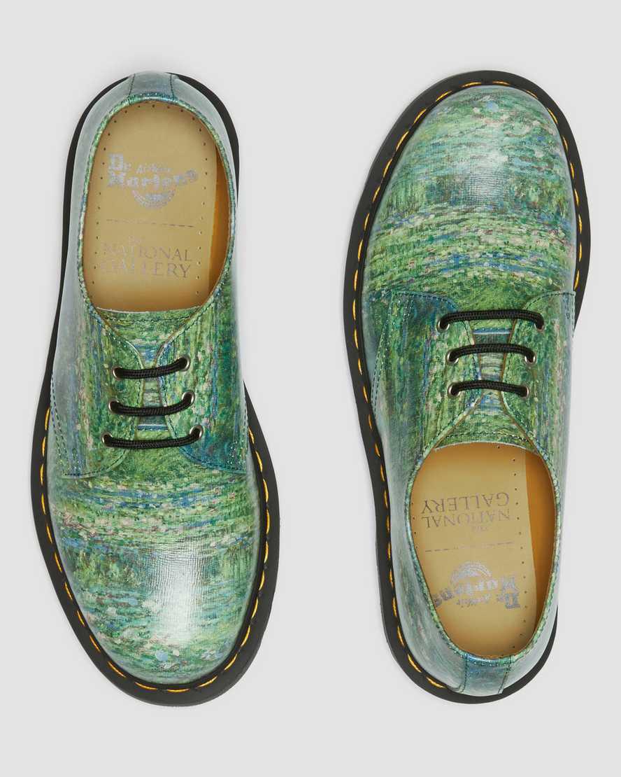 Zapatos Oxford Dr Martens 1461 The National Gallery Monet Mujer Verde  España |  43195-BCXM