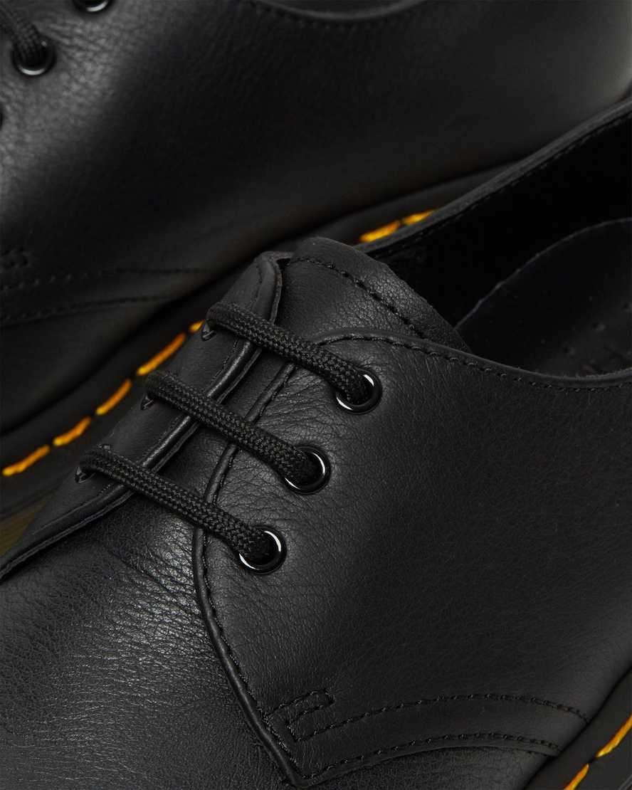 Zapatos Oxford Dr Martens 1461 Virginia Leather Mujer Negras  España |  43591-SADF
