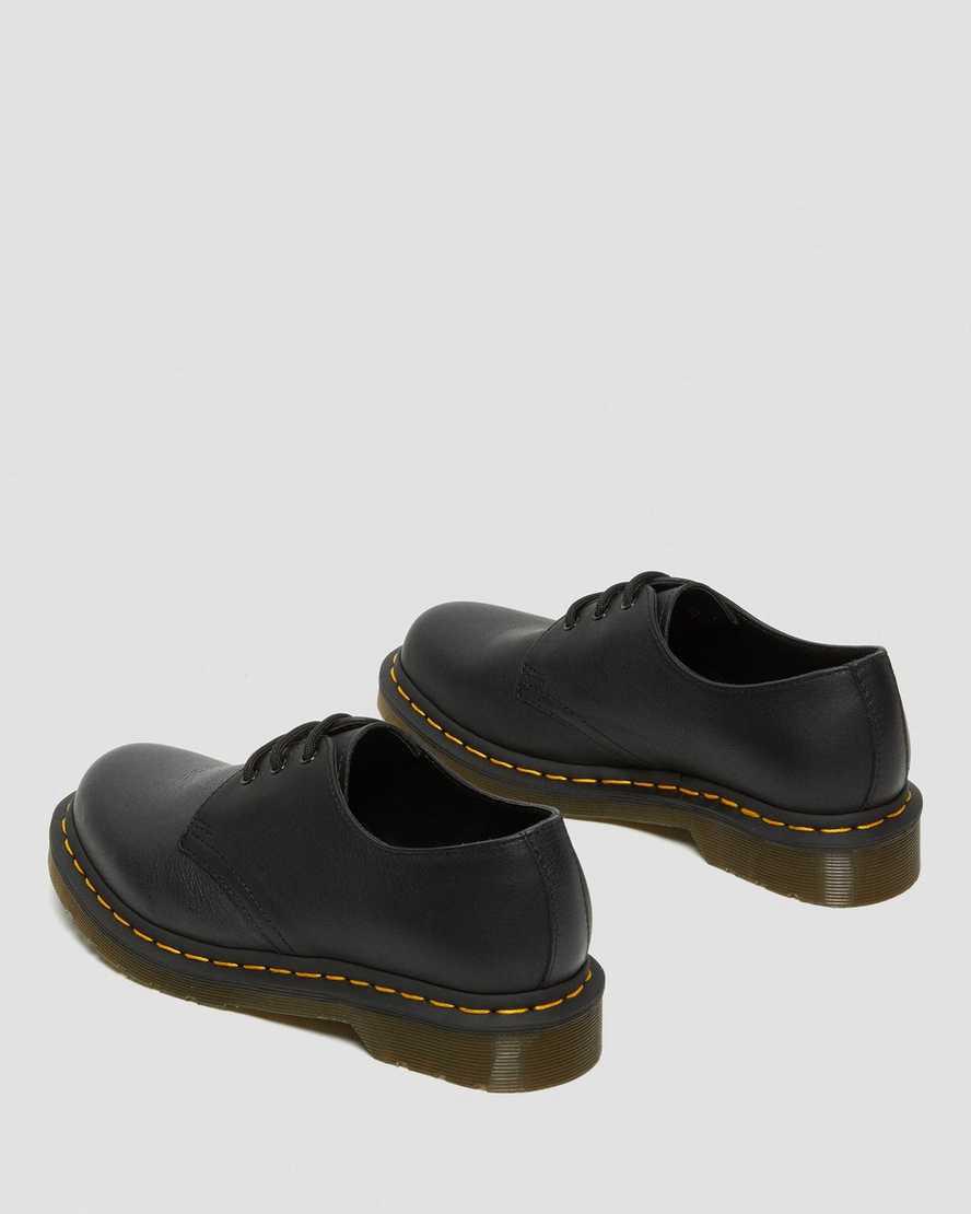 Zapatos Oxford Dr Martens 1461 Virginia Leather Mujer Negras  España |  43591-SADF