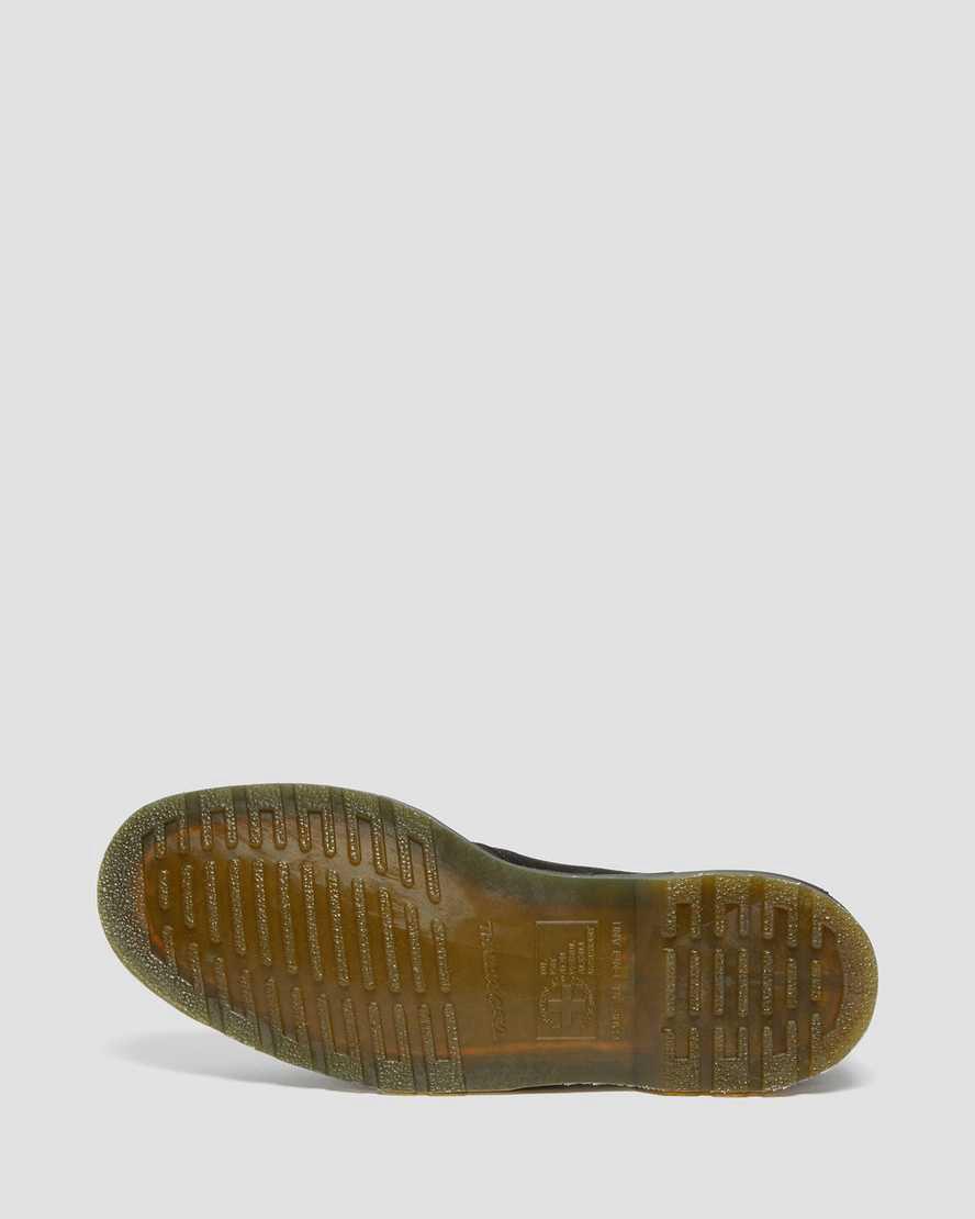 Zapatos Oxford Dr Martens Archie II Made in England Suede Mujer Negras  España |  30786-YMWF