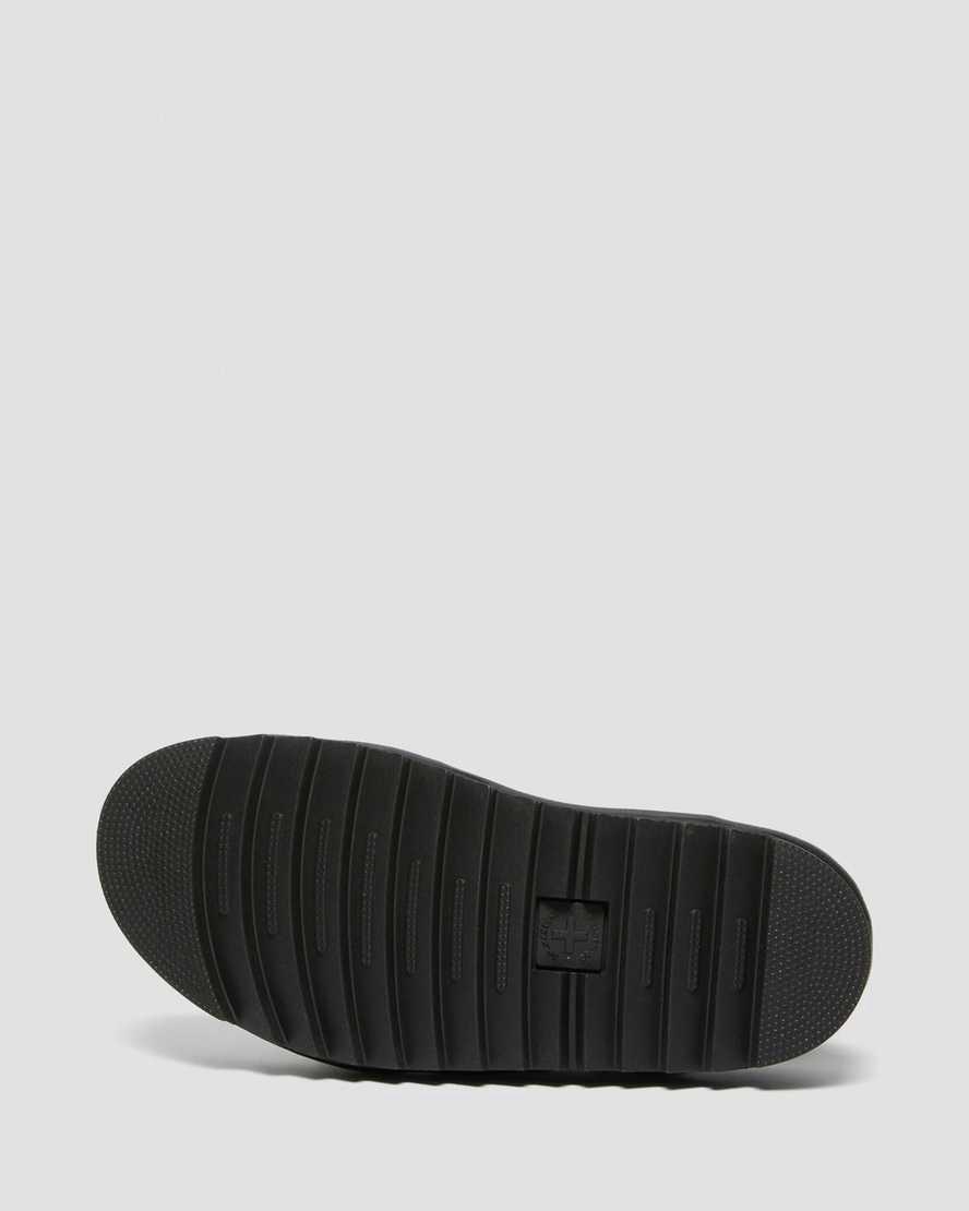 Sandalias De Gladiador Dr Martens Avry Hydro Leather Strap Mujer Negras  España |  04721-FVXS