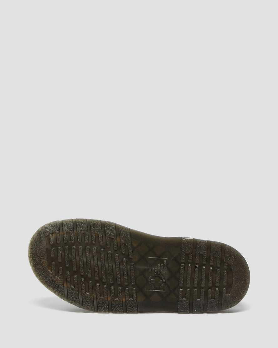 Sandalias De Gladiador Dr Martens Gryphon Contrast Leather Strap Mujer Negras Blancas  España |  27450-QBUX