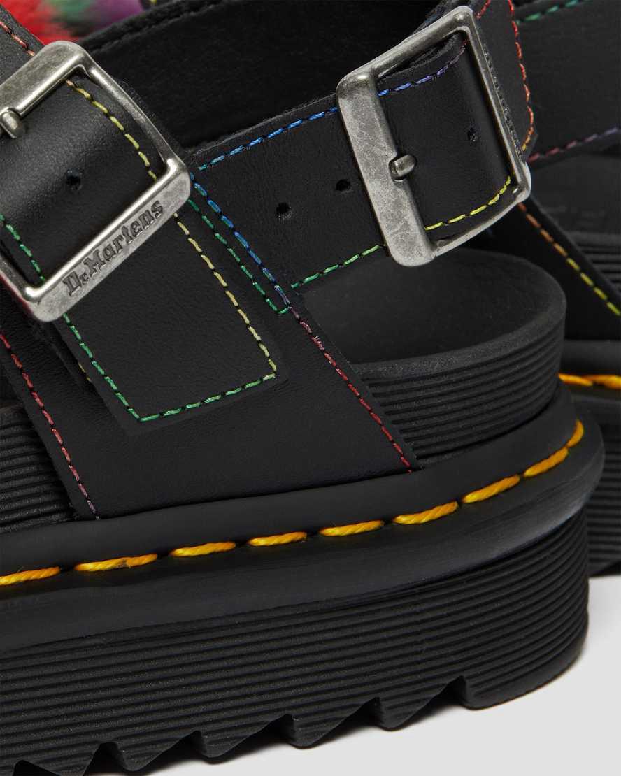 Sandalias De Gladiador Dr Martens Voss II Fluffy Faux Fur Strap Mujer Multicolor  España |  95712-RHXA