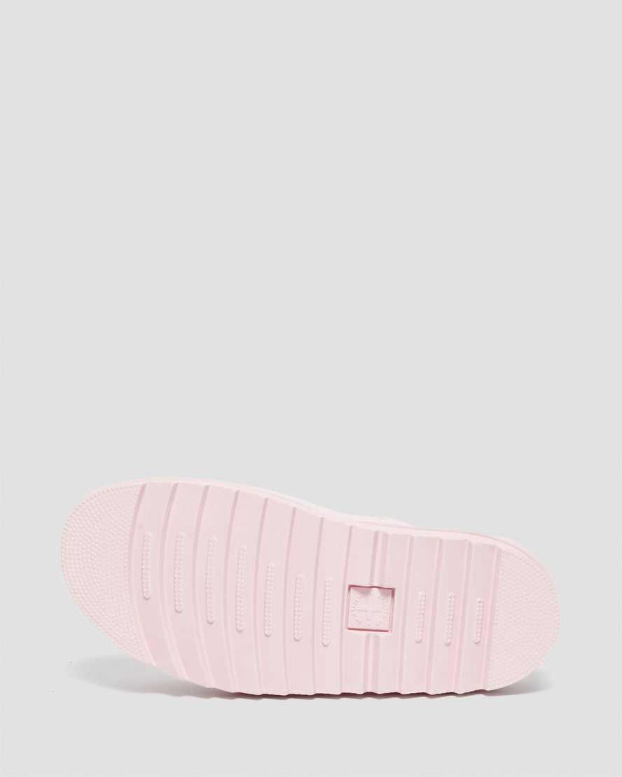 Sandalias De Gladiador Dr Martens Voss Leather Strap Mujer Rosas  España |  91472-LQOC