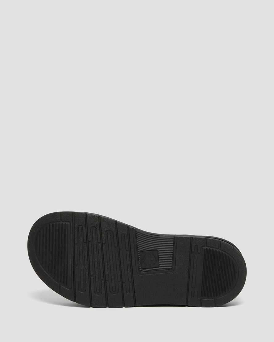 Sandalias Dr Martens Daxton Leather Slide Hombre Negras  España |  21398-WKBO