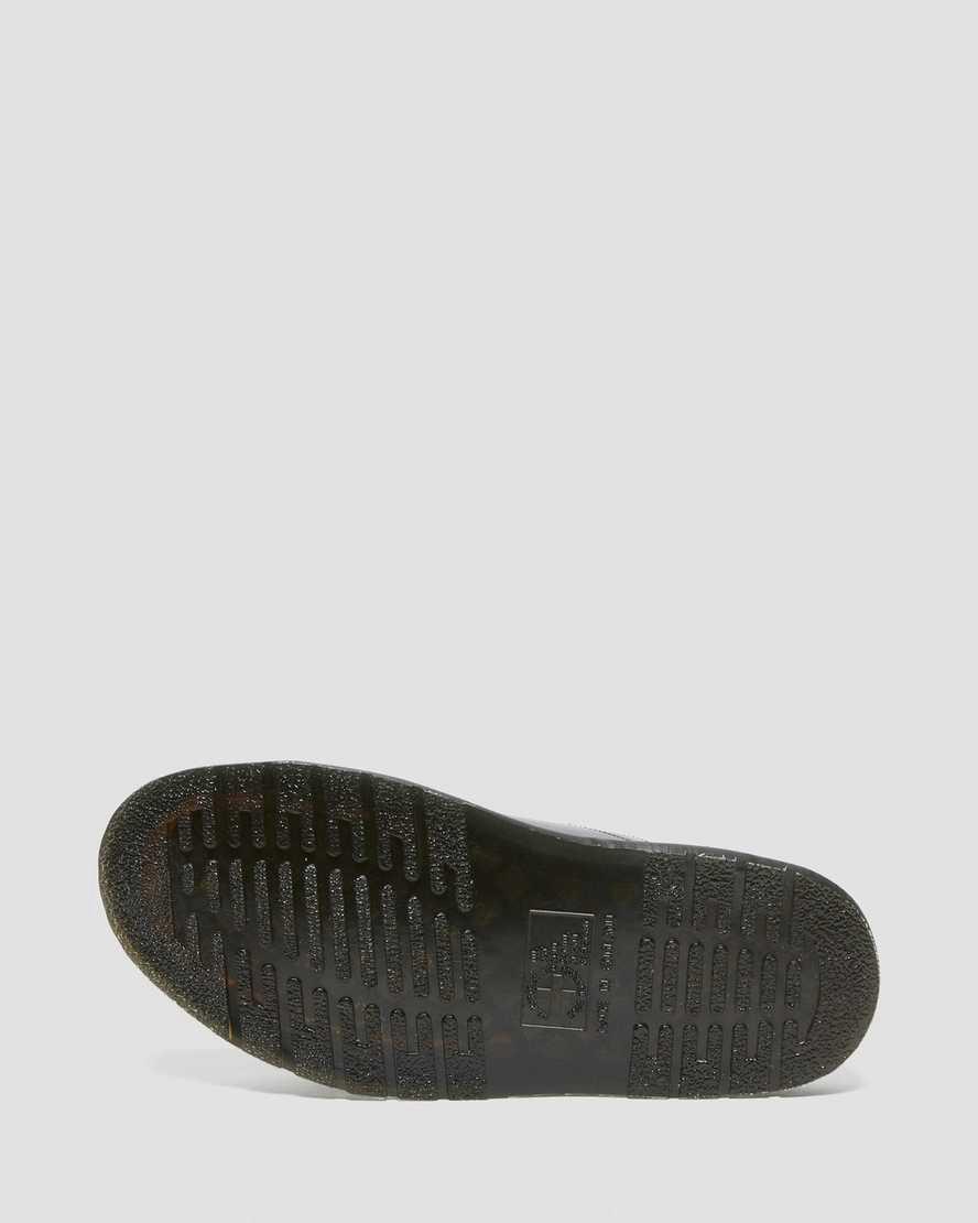 Sandalias Dr Martens Dayne Made in England Leather Slide Hombre Negras  España |  48126-QXDL