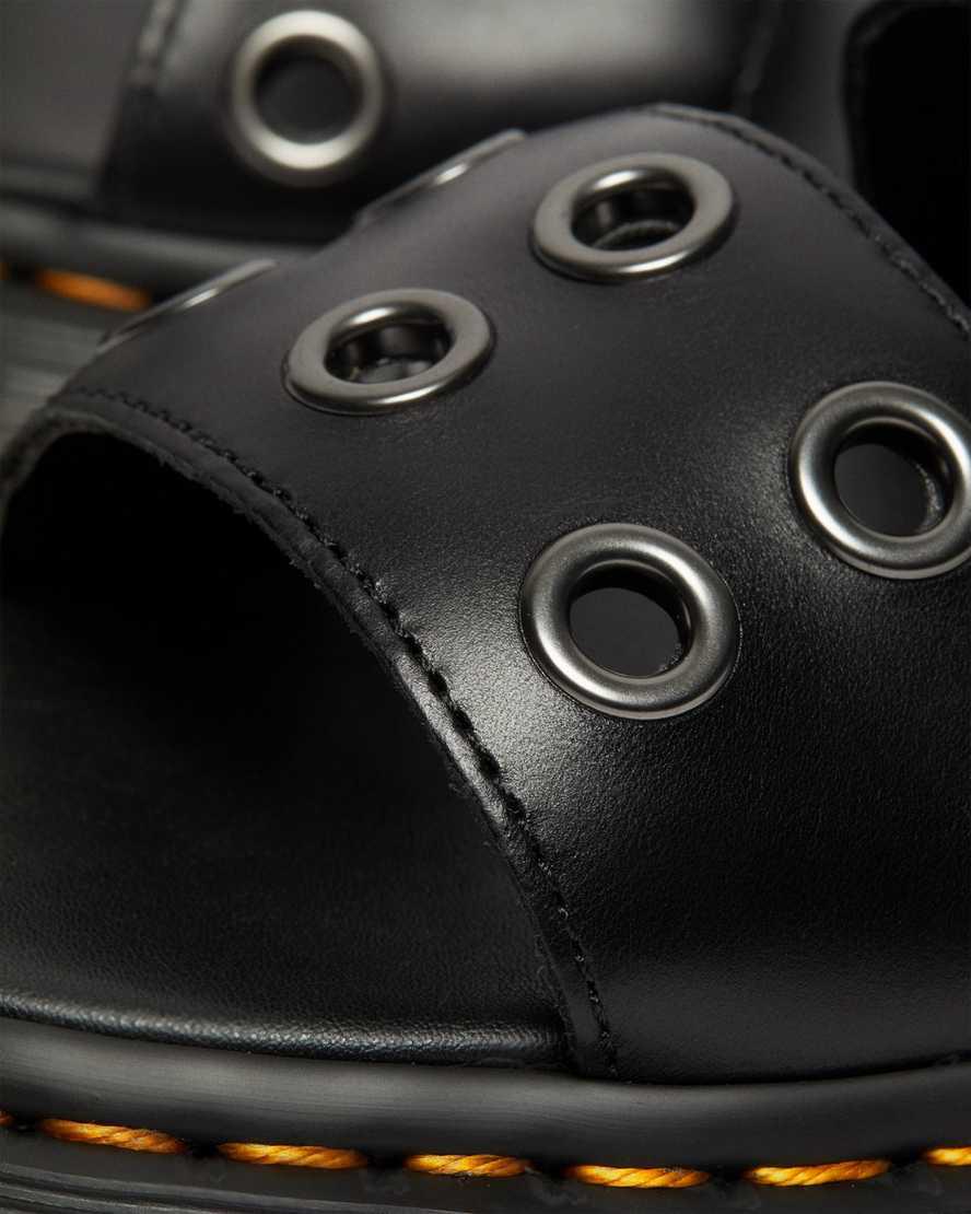 Sandalias Dr Martens Gryphon Hardware Brando Leather Hombre Negras  España |  91680-AVQT