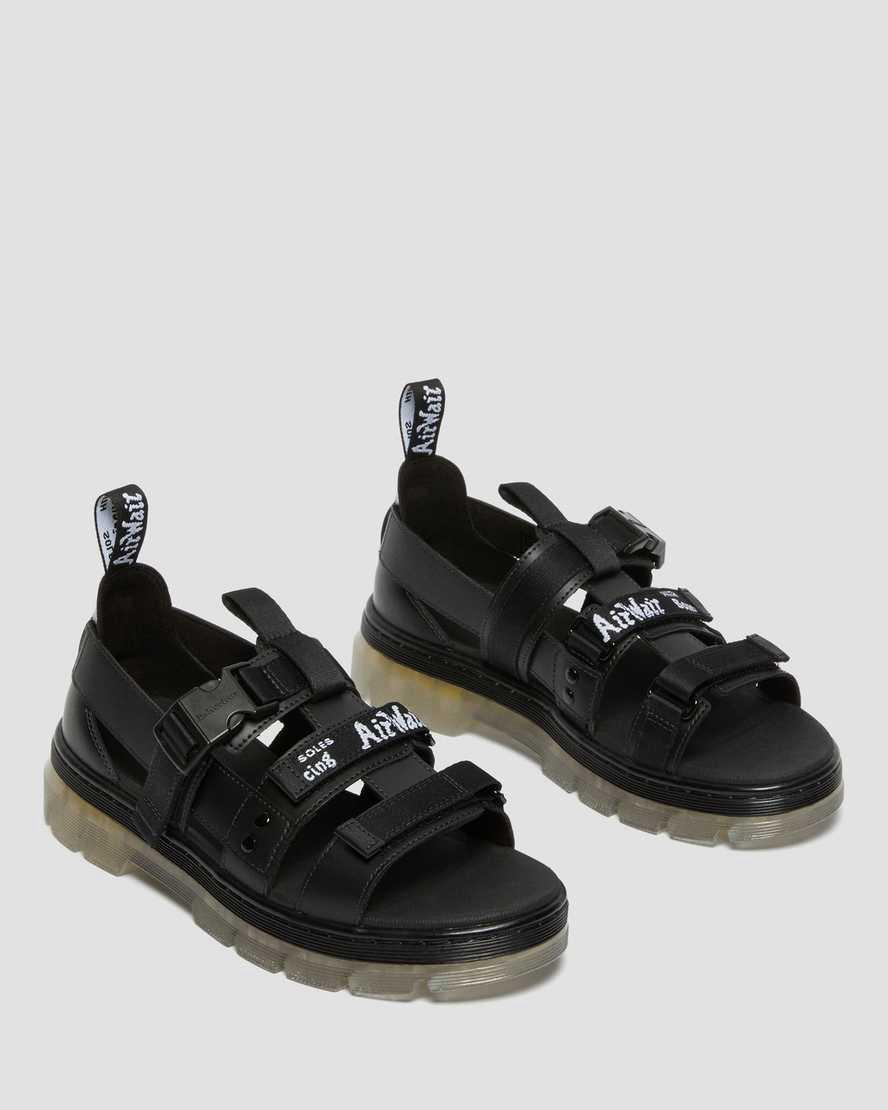 Sandalias Dr Martens Pearson Iced Casual Hombre Negras  España |  01529-FAHW
