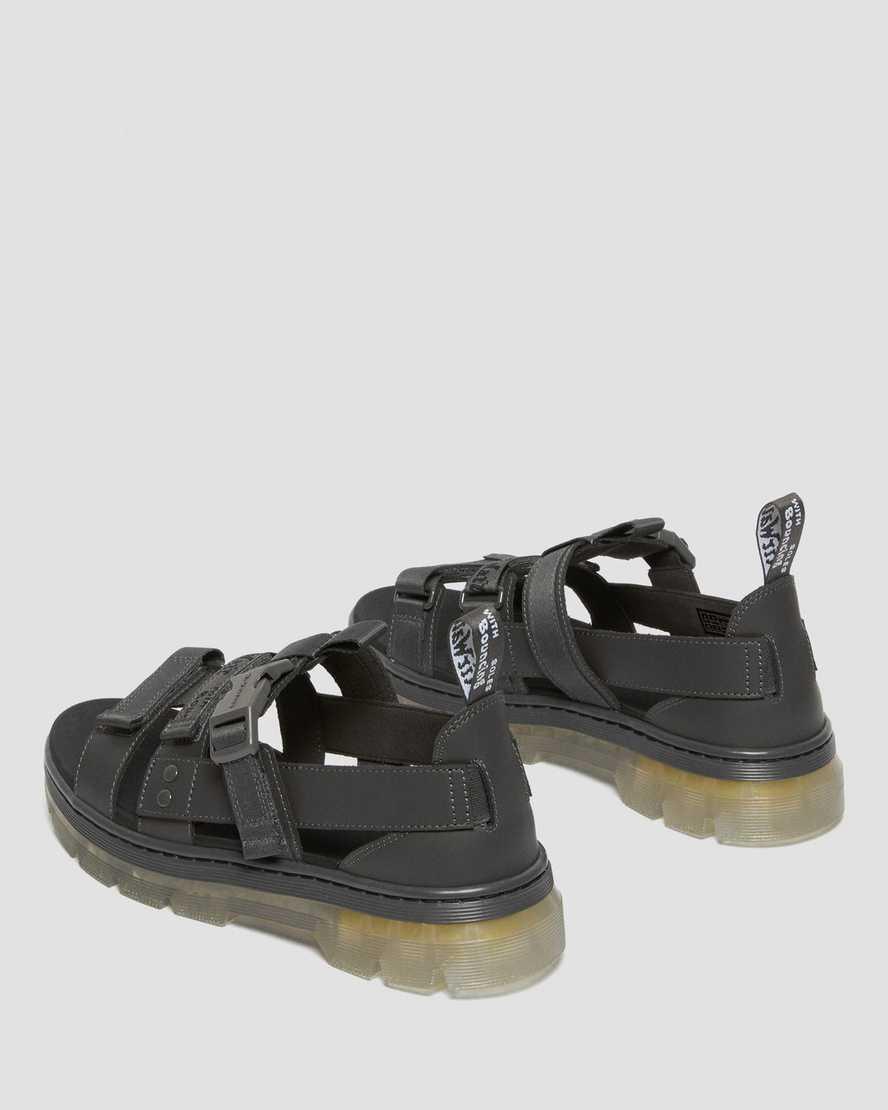 Sandalias Dr Martens Pearson Iced Casual Hombre Gris  España |  53824-YFTW