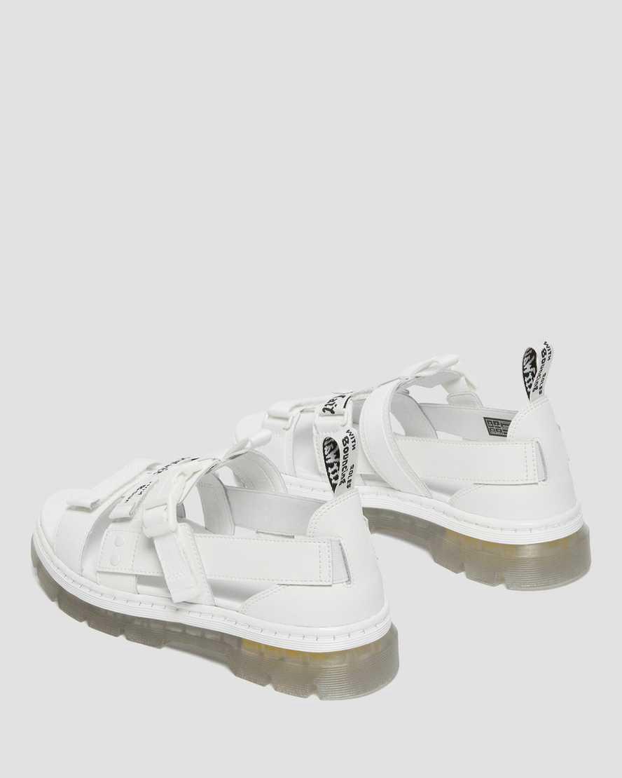 Sandalias Dr Martens Pearson Iced Casual Hombre Blancas  España |  71594-SQKG
