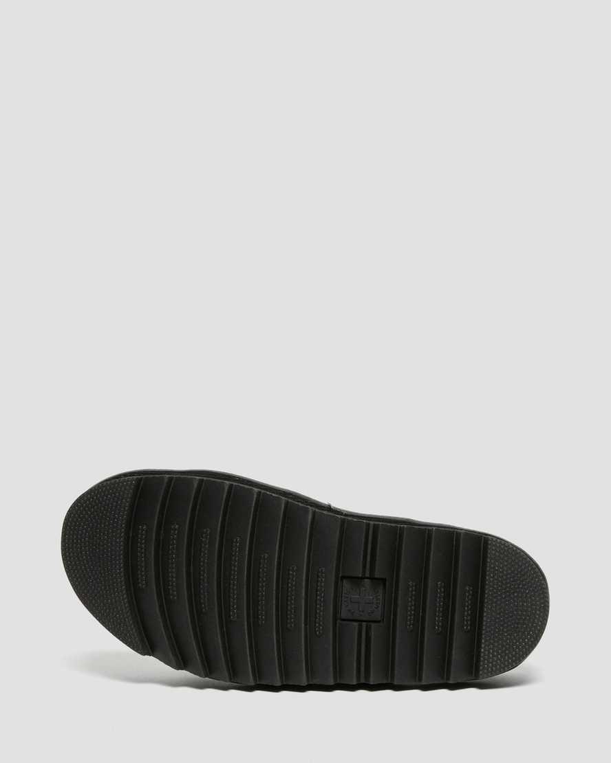 Chanclas Dr Martens Blaire Leather Mujer Blancas  España |  02586-NLRI