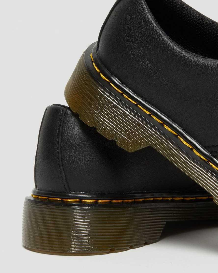 Zapatos Dr Martens Junior 1461 Softy T Leather Niños Negras  España |  21905-PCLJ