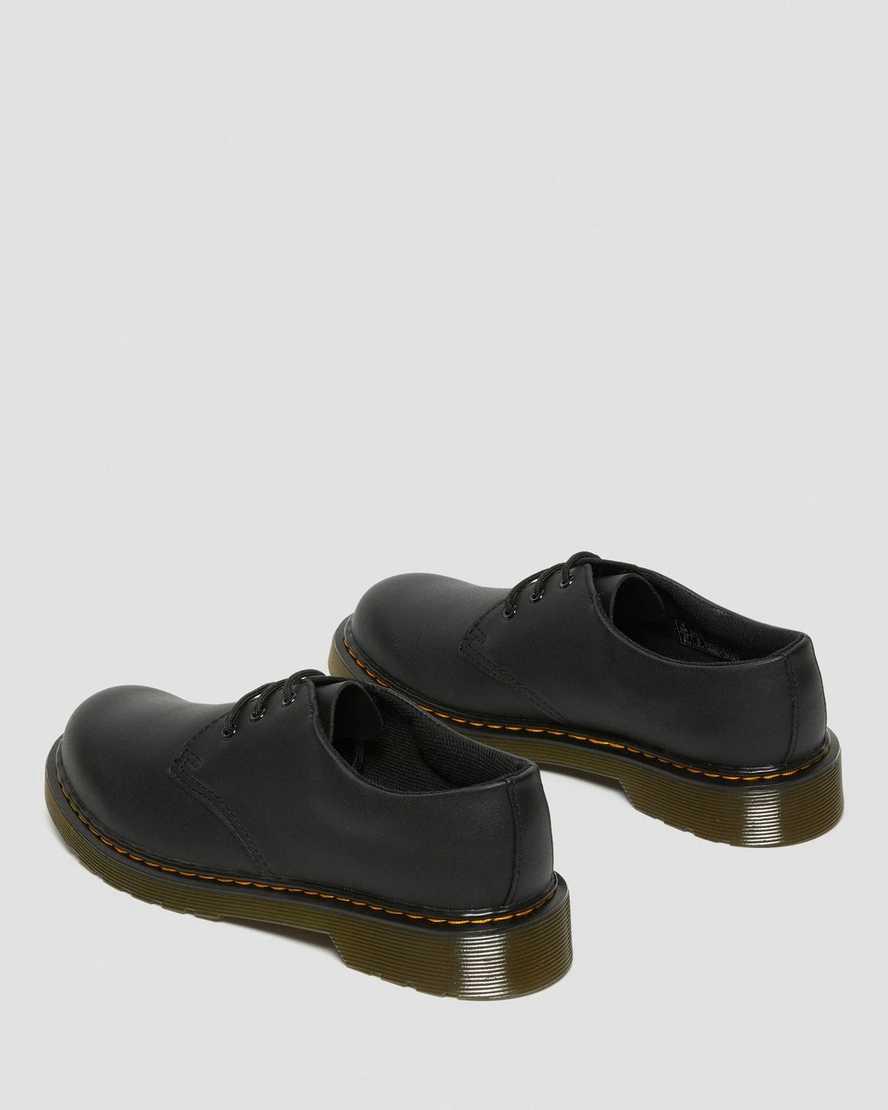 Zapatos Dr Martens Youth 1461 Softy T Leather Niños Negras  España |  16423-LYOZ