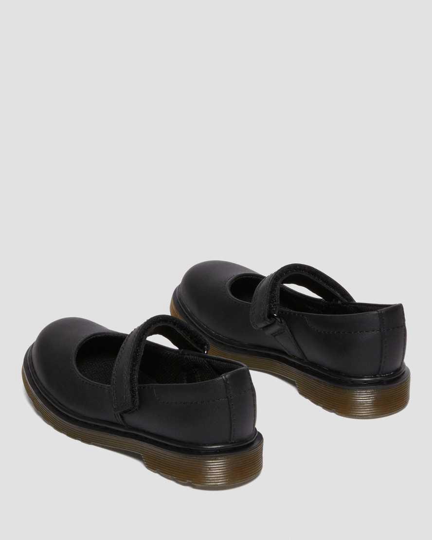 Zapatos Mary Jane Dr Martens Junior Maccy Softy T Niños Negras  España |  59243-JUQG
