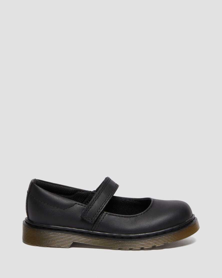 Zapatos Mary Jane Dr Martens Junior Maccy Softy T Niños Negras  España |  59243-JUQG