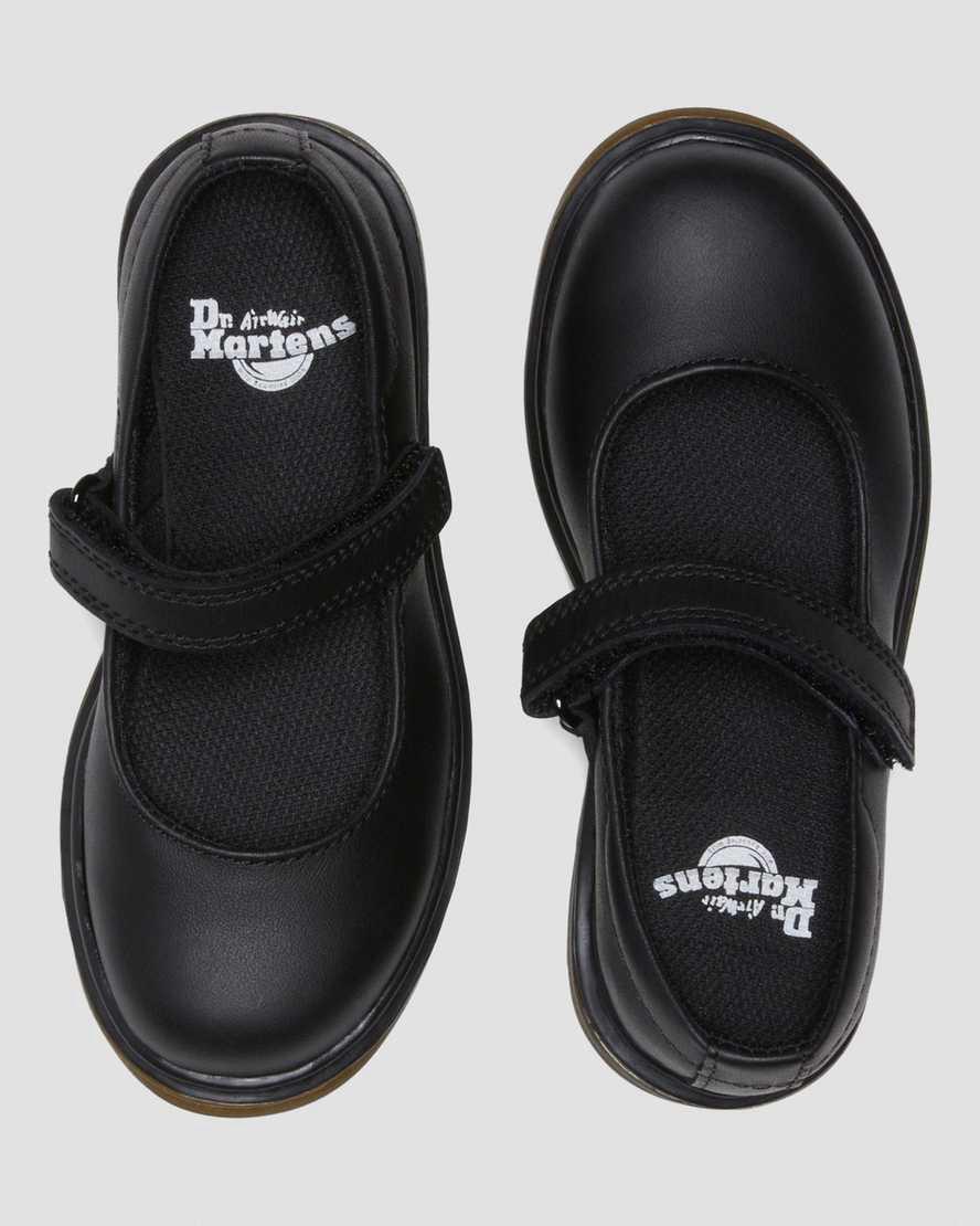 Zapatos Mary Jane Dr Martens Junior Maccy Softy T Niños Negras  España |  59243-JUQG