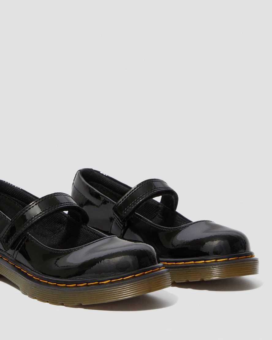 Zapatos Mary Jane Dr Martens Junior Maccy Patent Leather Niños Negras  España |  78163-KHCW