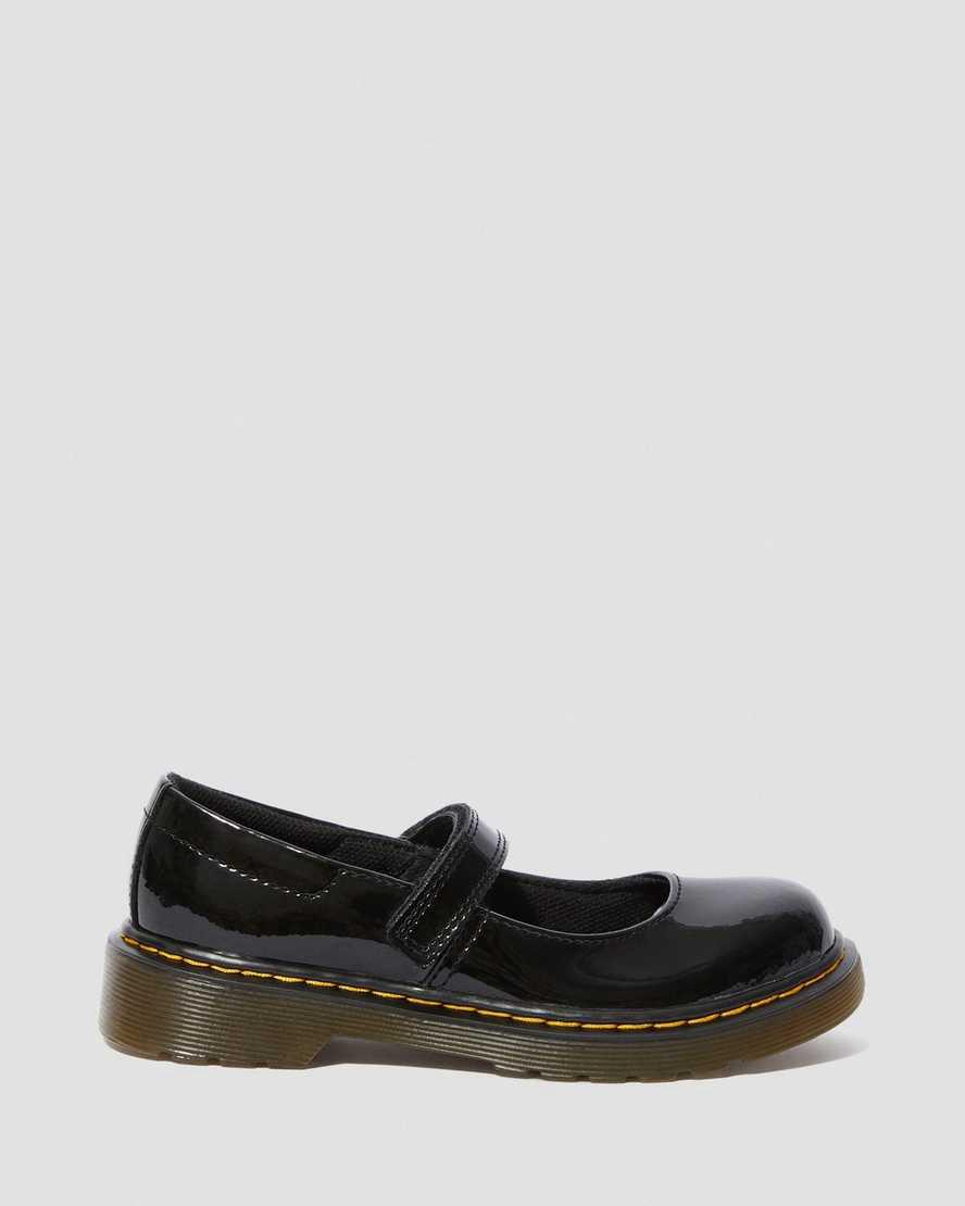 Zapatos Mary Jane Dr Martens Junior Maccy Patent Leather Niños Negras  España |  78163-KHCW