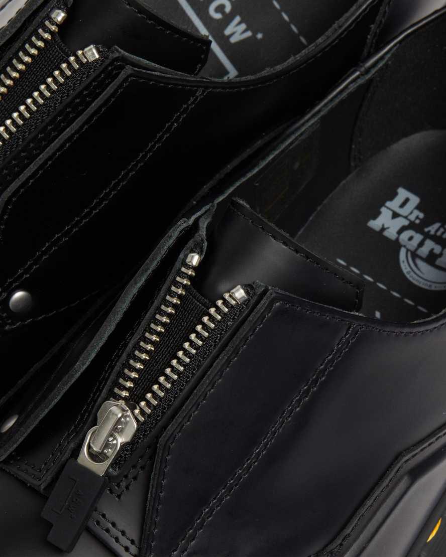 Zapatos Plataforma Dr Martens 1461 Bex ACW* Leather Mujer Negras  España |  43028-NOUS