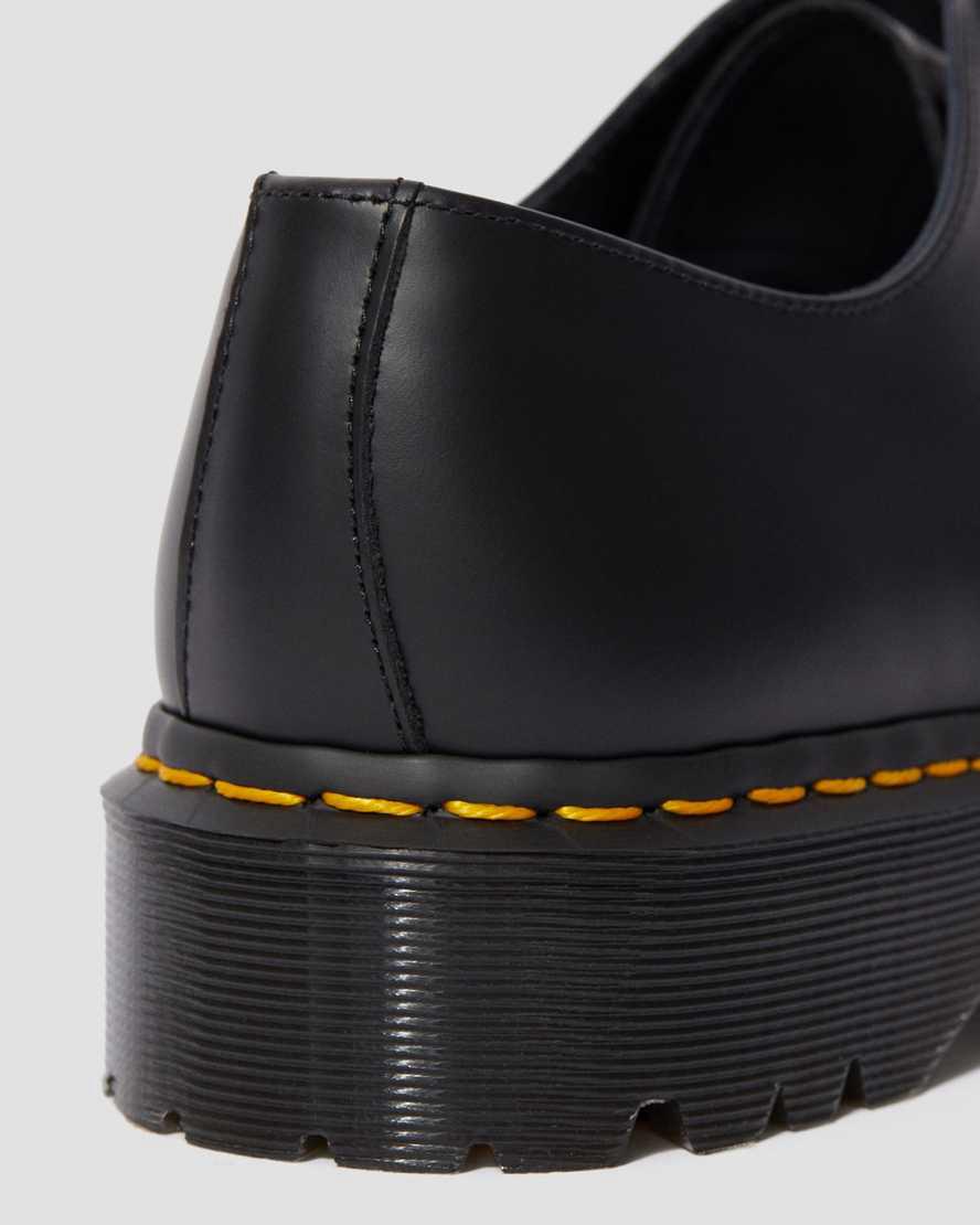 Zapatos Plataforma Dr Martens 1461 Bex Smooth Leather Oxford Hombre Negras  España |  18627-MXRY