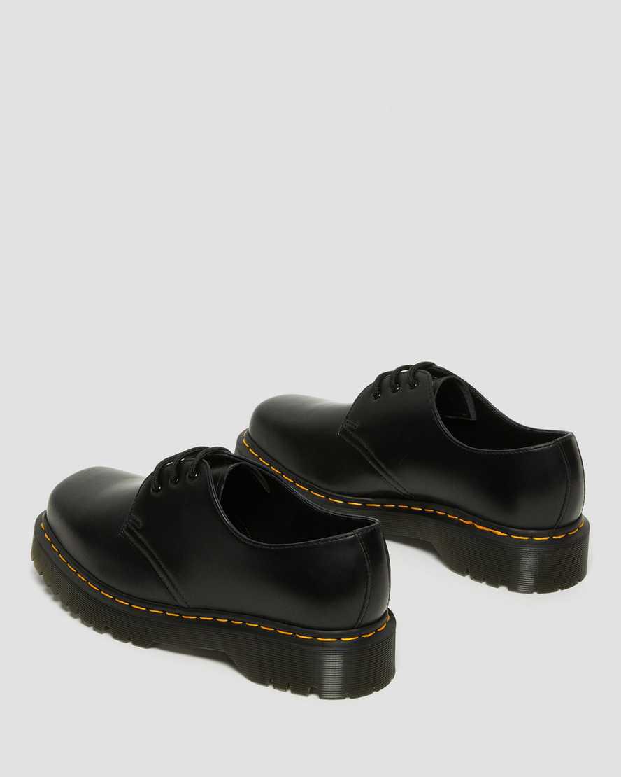 Zapatos Plataforma Dr Martens 1461 Bex Squared Toe Leather Oxford Mujer Negras  España |  63492-HQBU
