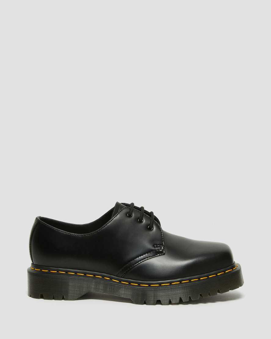 Zapatos Plataforma Dr Martens 1461 Bex Squared Toe Leather Oxford Mujer Negras  España |  63492-HQBU