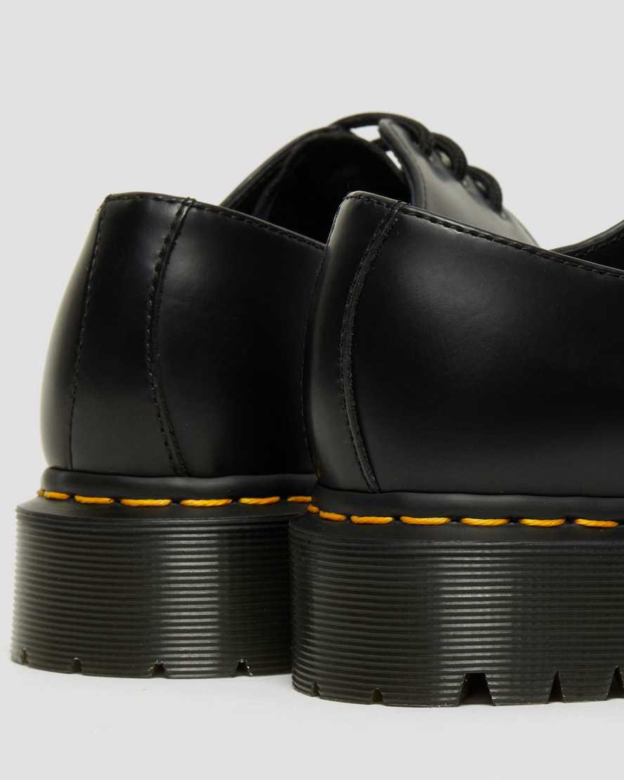 Zapatos Plataforma Dr Martens 1461 Bex Squared Toe Leather Oxford Mujer Negras  España |  63492-HQBU