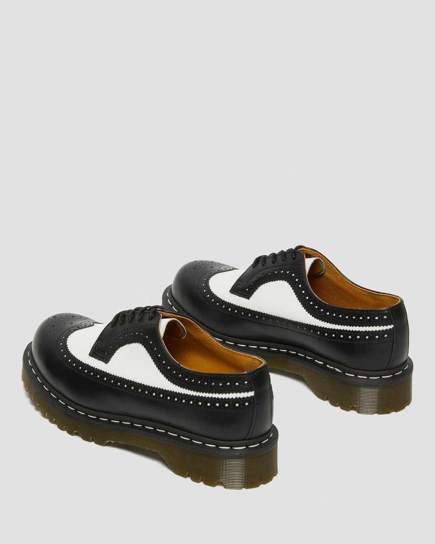 Zapatos Plataforma Dr Martens 3989 Bex Smooth Leather Brogue Mujer Negras  España |  10597-ITDB